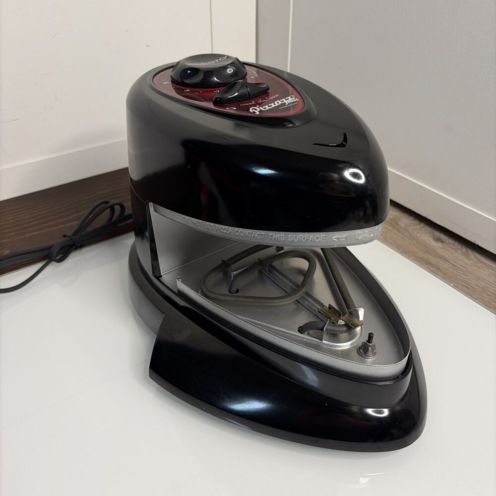 Presto Pizzazz Plus 0343003 Rotating Pizza Oven Base Unit Tested No Pan